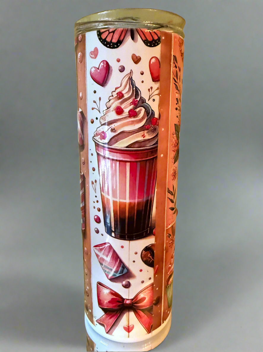 20oz Just a Girl…Stainless steel Tumbler