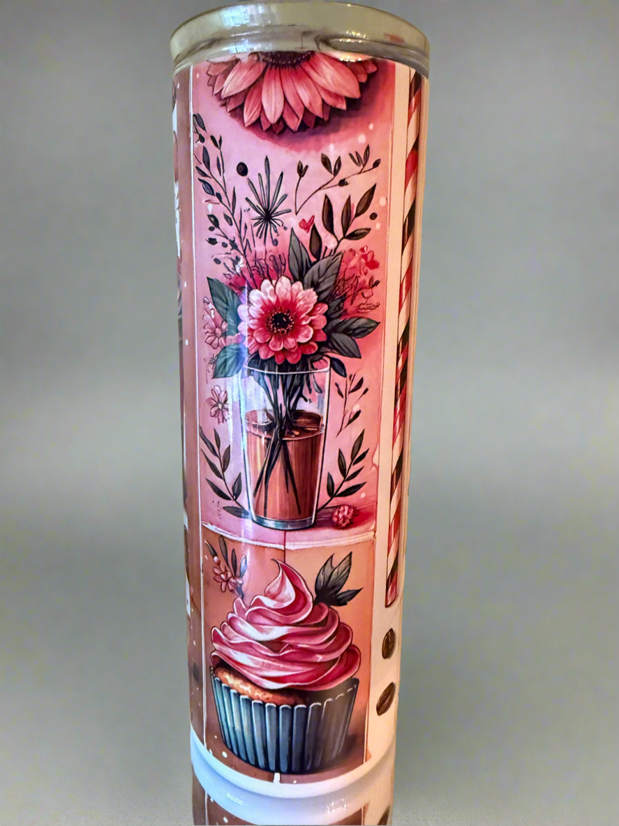 20oz Just a Girl…Stainless steel Tumbler