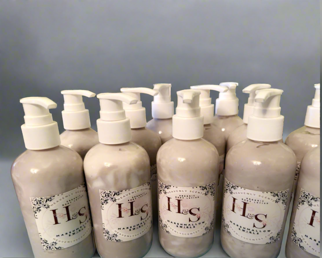 MARSHMALLOW SWIRLS hydrating Body Lotion.