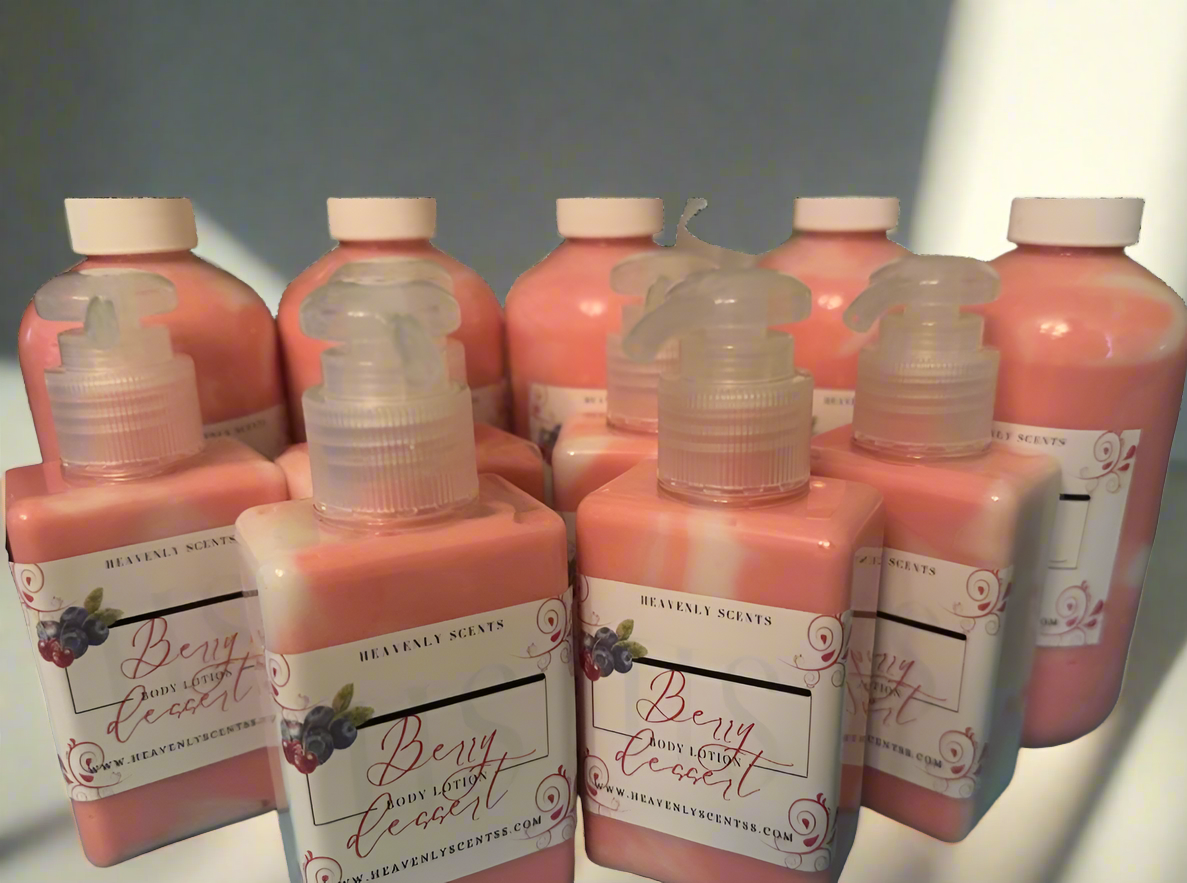 BERRY DESSERT hydrating body lotion.