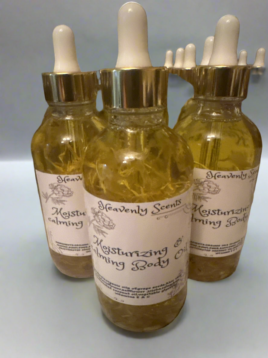 Moisturizing & Calming Body Oil (no scented)