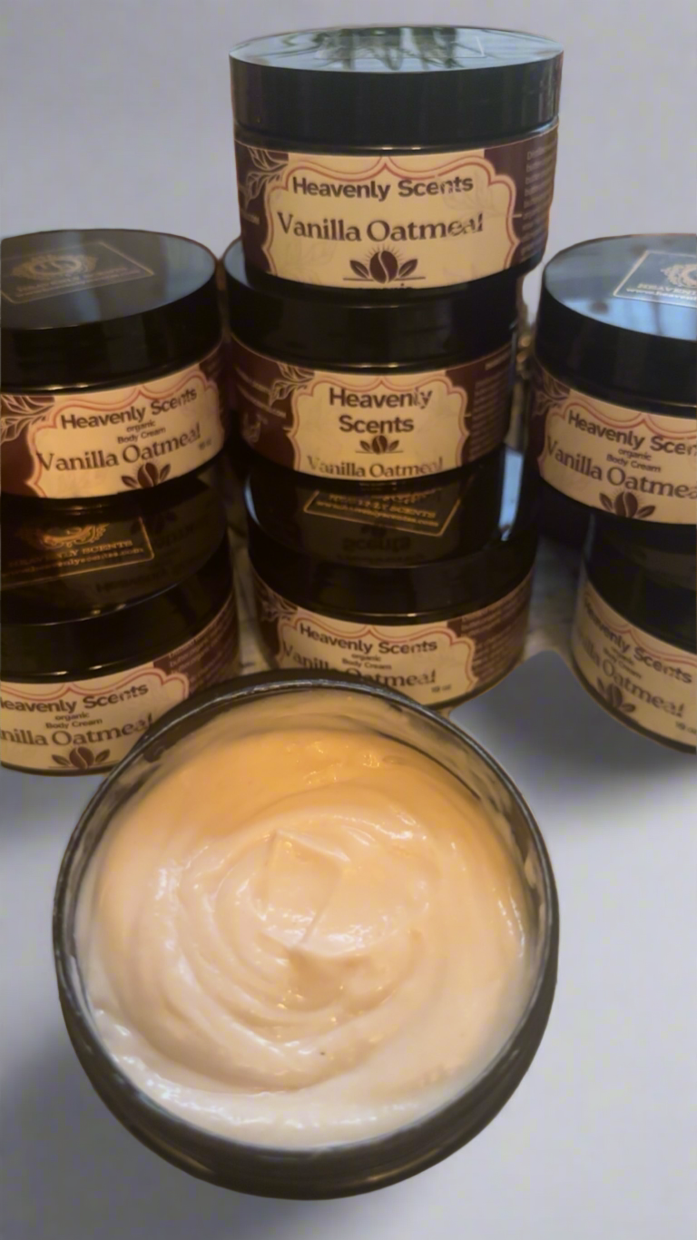 Vanilla oatmeal soothing Body Cream