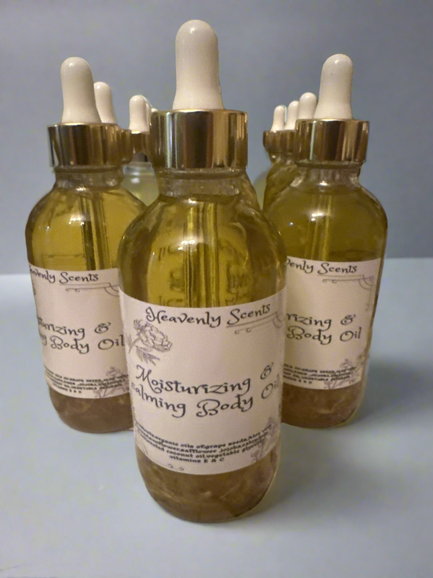 Moisturizing & Calming Body Oil (no scented)