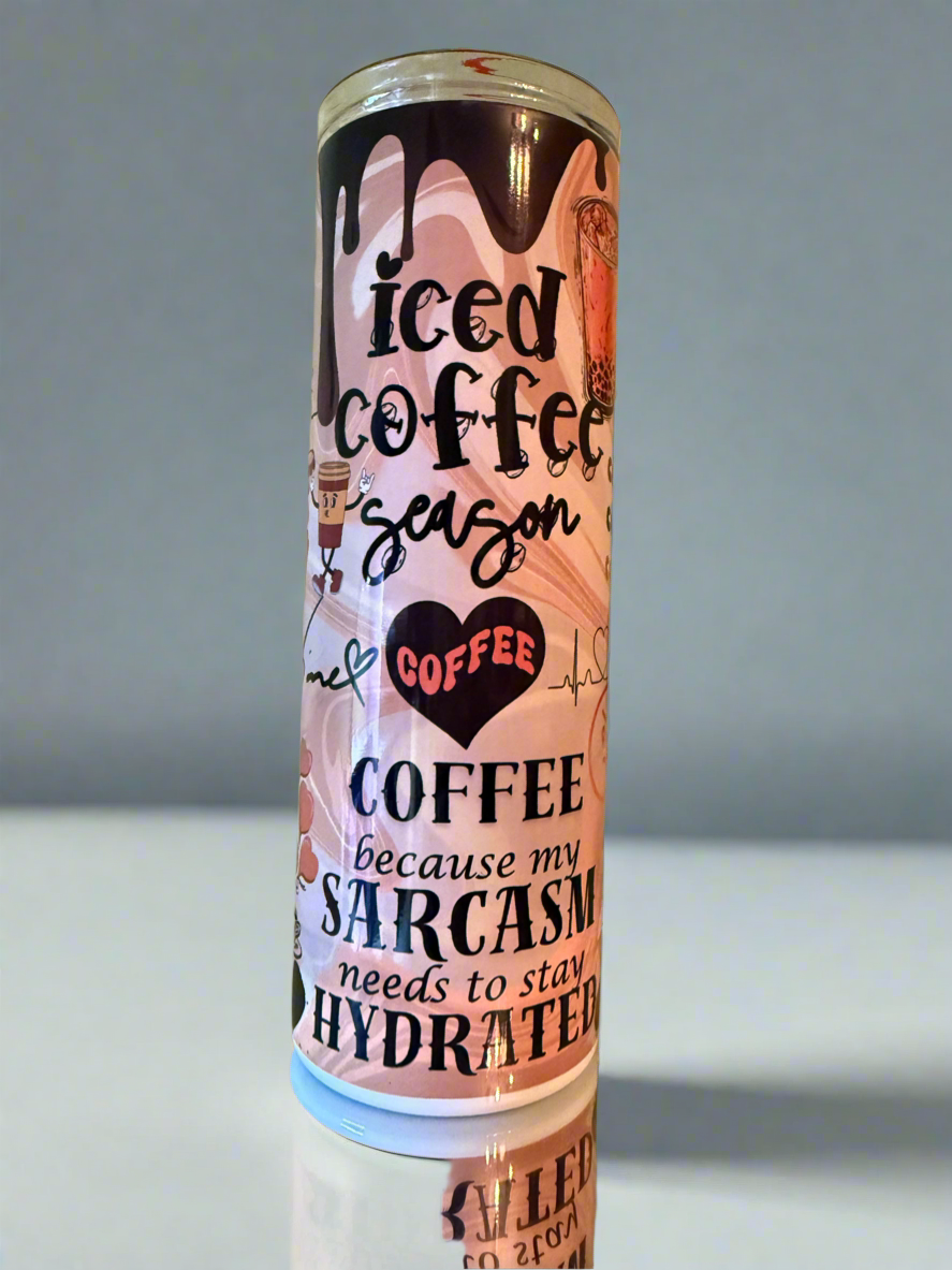 20oz Sarcasm Coffe,Stainless Steel Tumbler