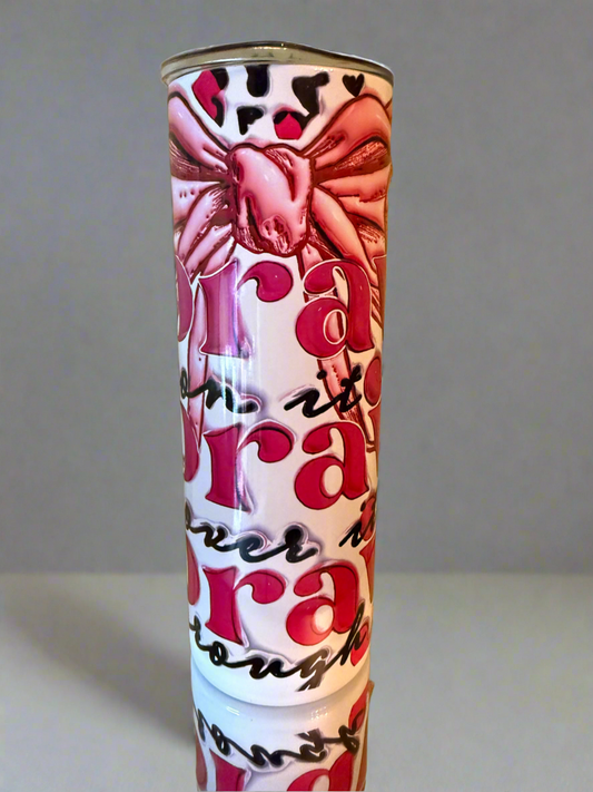 20oz Pray,Pray,Pray” Stainless Steel Tumbler.
